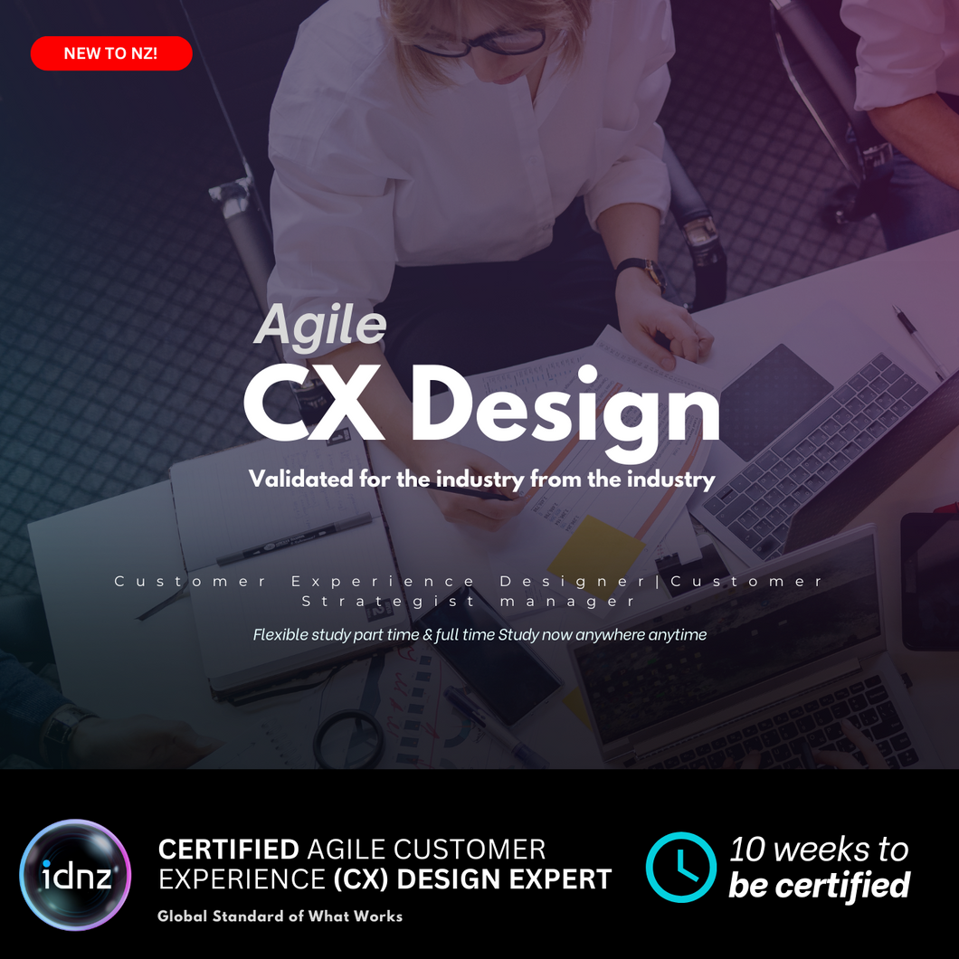 Certified Agile Customer Experience (CX) Design Expert (CACEDE)