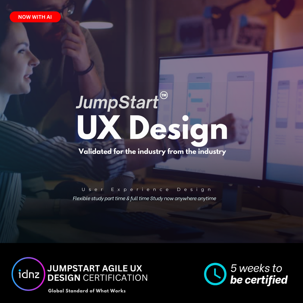 JumpStart Agile UX Design (5 Week UX Certification)
